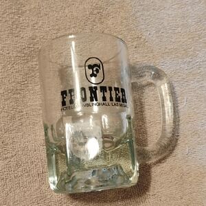 Frontier Hotel Las Vegas Glass Mug